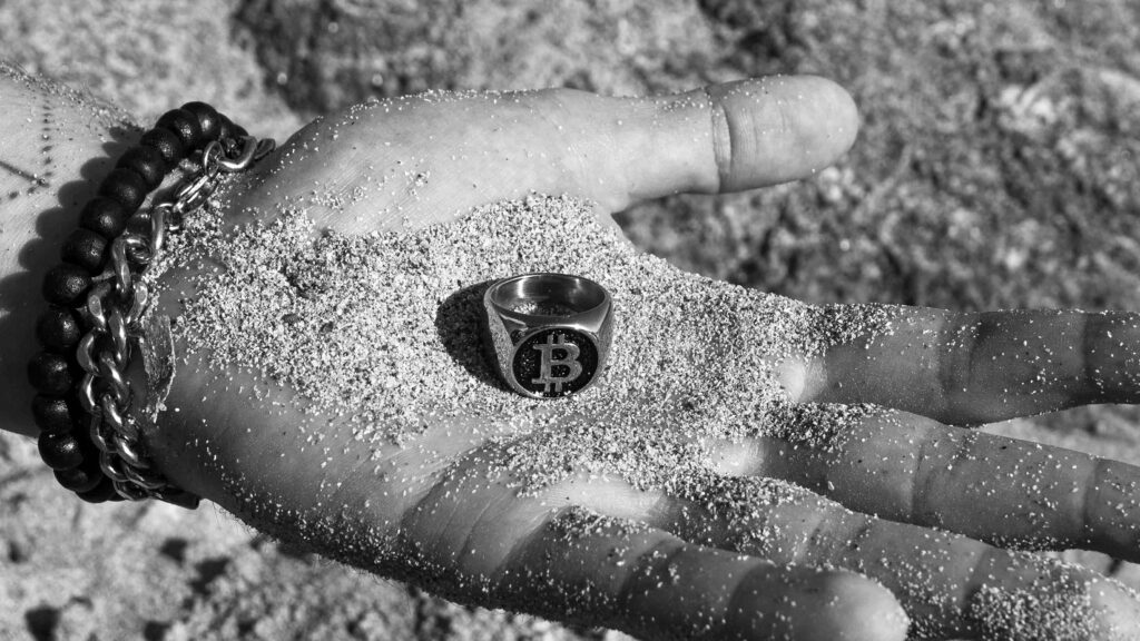 Crypto Rings BTC Bitcoin Ring